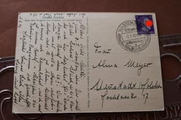 Preview: alte  Postkarte  Unser Führer Adolf Hitler nach  Künstler Kursell 1942